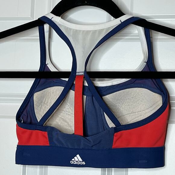 Adidas Don’t Rest Swim Top or Sports Bra Padded XS - Picture 3 of 5